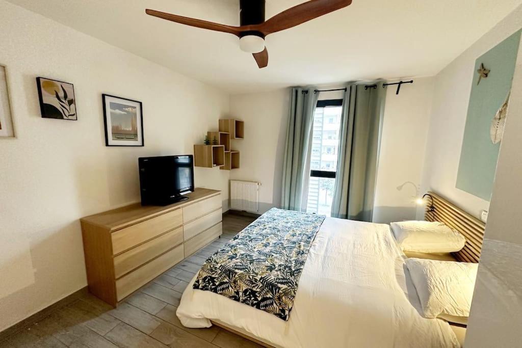 Bel Design 2ch, Mairie, Pkg, Wifi, Terrasse, Port Marianne