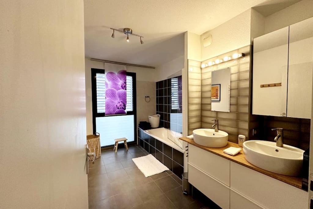 Bel Design 2ch, Mairie, Pkg, Wifi, Terrasse, Port Marianne Appartement
