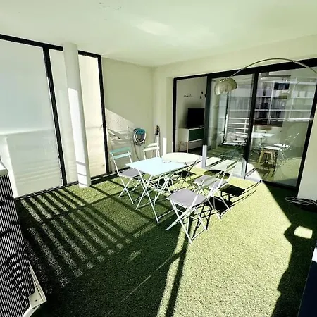 Bel Appart Design 2Ch, Mairie, Pkg, Wifi, Terrasse, Port Marianne Montpellier Exterior foto