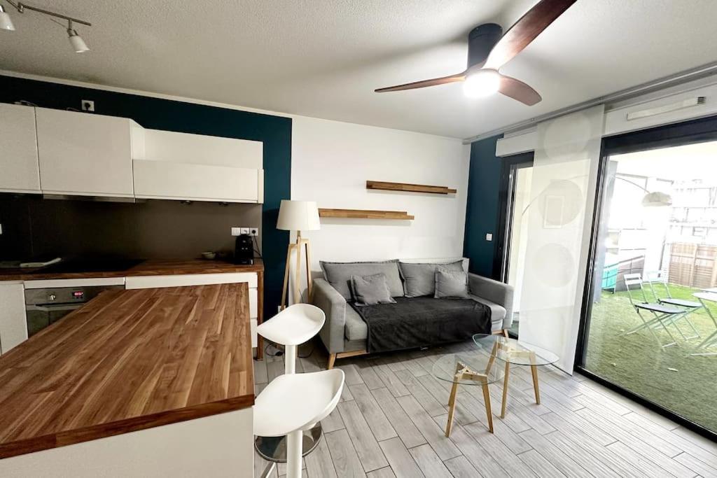 Apartment Bel Design 2ch, Mairie, Pkg, Wifi, Terrasse, Port Marianne